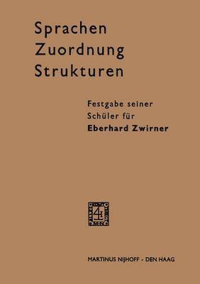 bokomslag Sprachen - Zuordnung - Strukturen