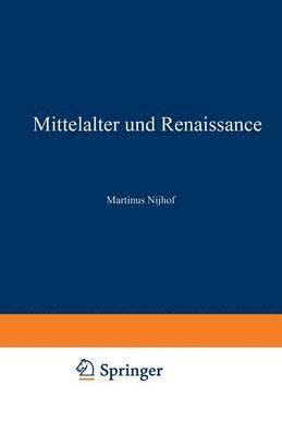 bokomslag Mittelalter und Renaissance II