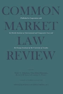 bokomslag Common Market Law Review