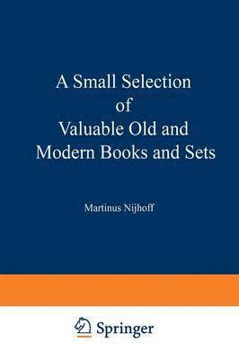 A Small Selection of Valuable Old and Modern Books and Sets 1