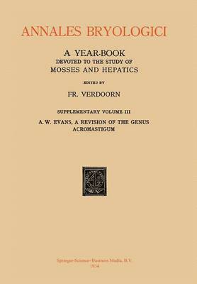 bokomslag Revision of the Genus Acromastigum