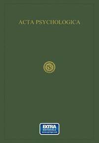 bokomslag Acta Psychologica