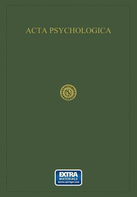 bokomslag Acta Psychologica