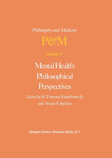 bokomslag Mental Health: Philosophical Perspectives