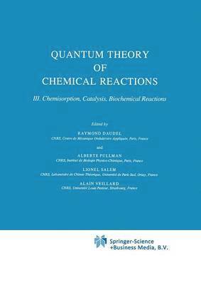 bokomslag Quantum Theory of Chemical Reactions