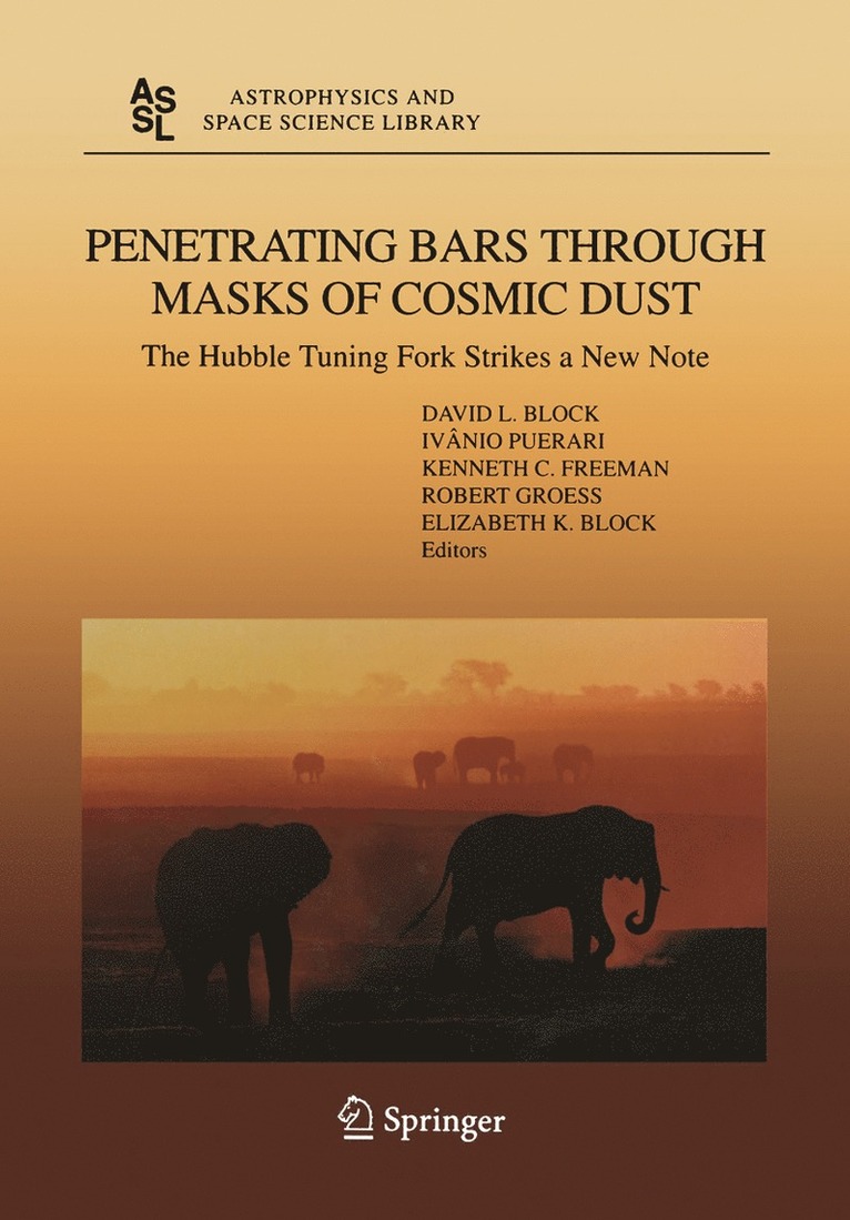 Penetrating Bars through Masks of Cosmic Dust 1