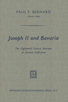 bokomslag Joseph II and Bavaria