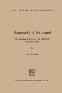 bokomslag Homeopathy of the Absurd