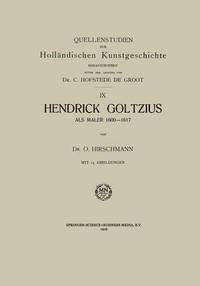 bokomslag Hendrick Goltzius als Maler, 16001617