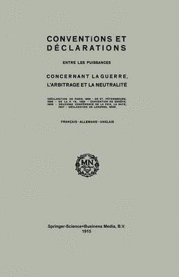 Conventions and Declarations 1