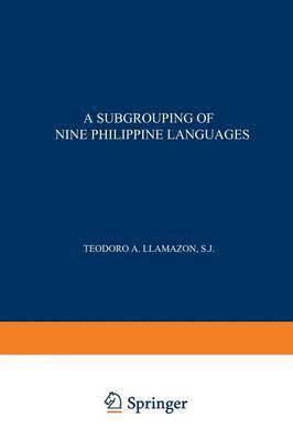 bokomslag A Subgrouping of Nine Philippine Languages