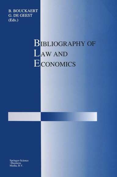 bokomslag Bibliography of Law and Economics