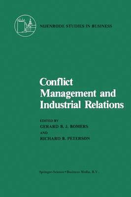 bokomslag Conflict Management and Industrial Relations