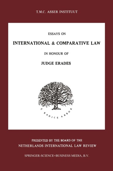 bokomslag Essays on International & Comparative Law