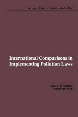 bokomslag International Comparisons in Implementing Pollution Laws