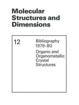 bokomslag Molecular Structures and Dimensions