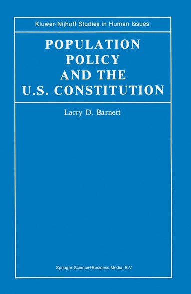 bokomslag Population Policy and the U.S. Constitution