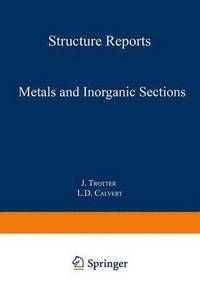 bokomslag Metals and Inorganic Sections
