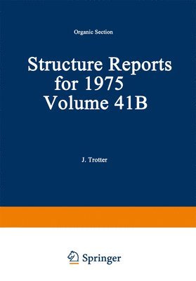 bokomslag Structure Reports for 1975