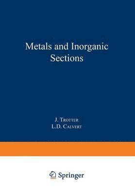 bokomslag Metals and Inorganic Sections