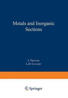 bokomslag Metals and Inorganic Sections