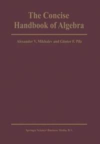 bokomslag The Concise Handbook of Algebra