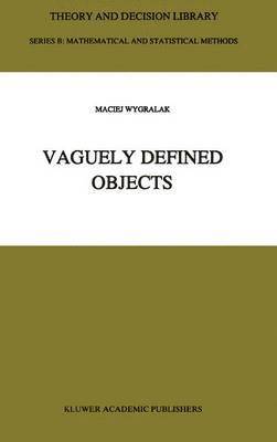 bokomslag Vaguely Defined Objects