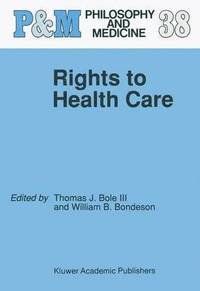 bokomslag Rights to Health Care