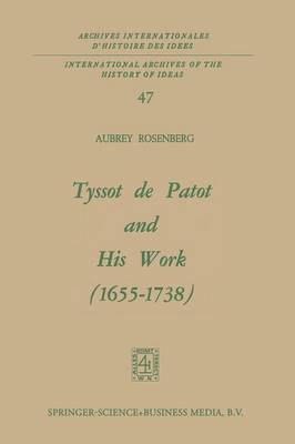 bokomslag Tyssot de Patot and His Work 1655-1738