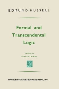 bokomslag Formal and transcendental logic