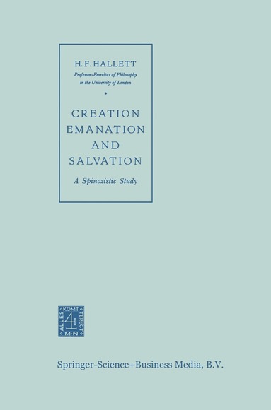 bokomslag Creation Emanation and Salvation