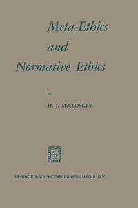 bokomslag Meta-Ethics and Normative Ethics