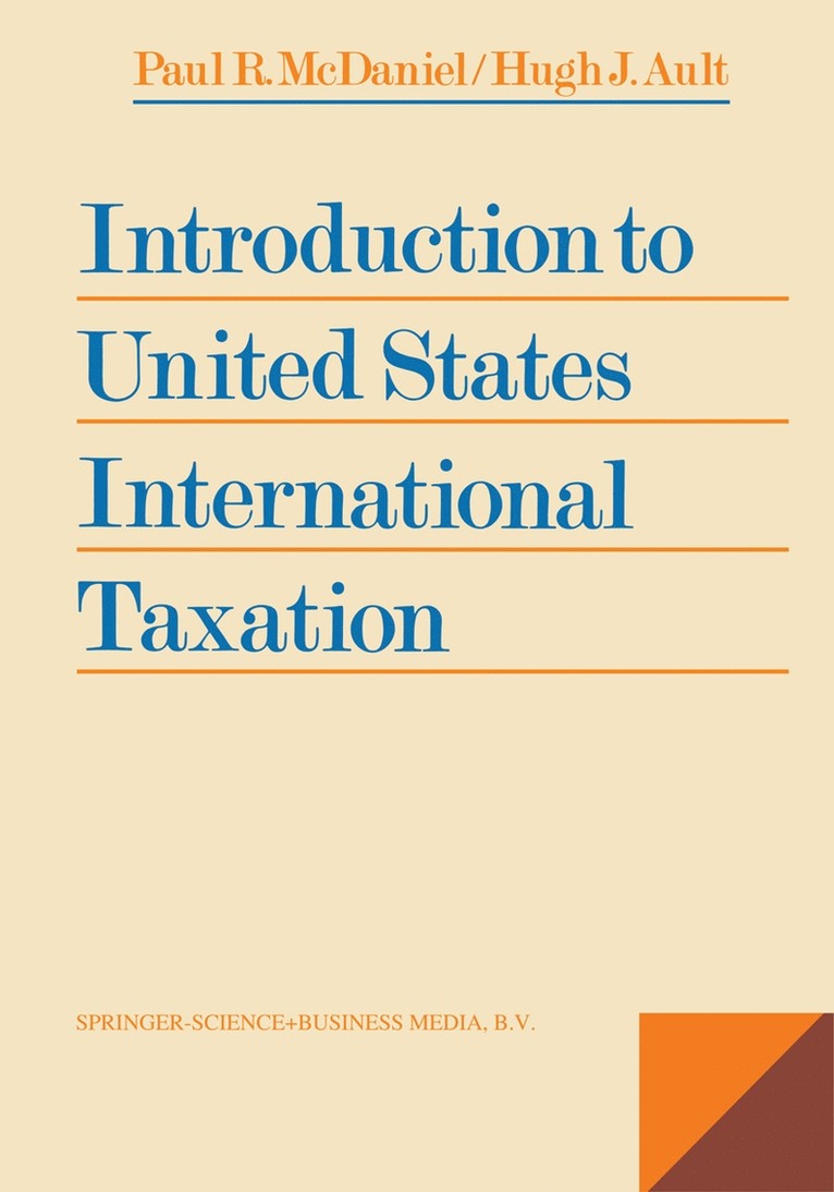 Introduction to United States International Taxation