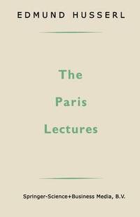 bokomslag The Paris Lectures