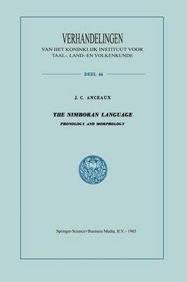 bokomslag The Nimboran Language