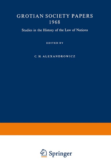 bokomslag Studies in the History of the Law of Nations