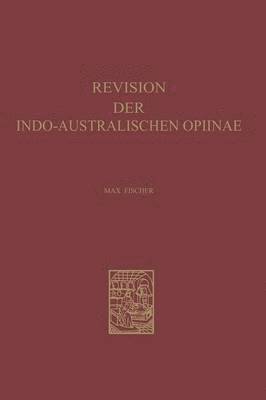 bokomslag Revision der Indo-Australischen Opiinae