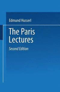bokomslag The Paris Lectures