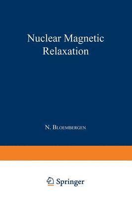 Nuclear Magnetic Relaxation 1