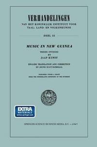 bokomslag Music in New Guinea
