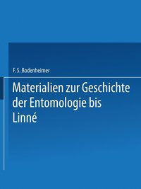 bokomslag Materialien zur Geschichte der Entomologie bis Linn