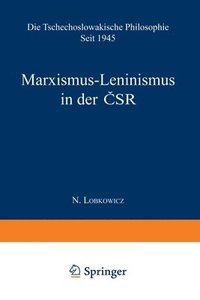 bokomslag Marxismus-Leninismus in der &#268;SR