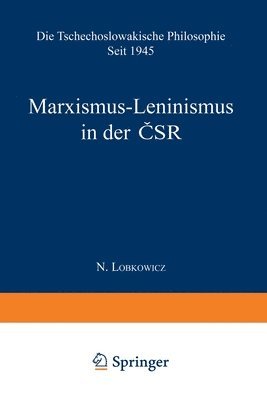 bokomslag Marxismus-Leninismus in der &#268;SR