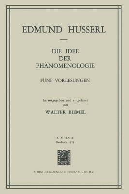 bokomslag Idee Der Phanomenologie
