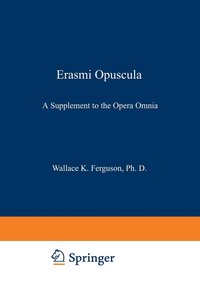 bokomslag Erasmi Opuscula