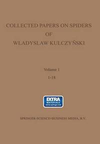 bokomslag Collected papers on spiders of Wladyslaw Kulczyski