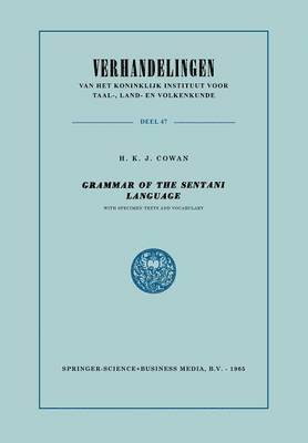 bokomslag Grammar of the Sentani Language