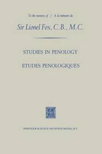 bokomslag Studies in Penology / tudes Pnologiques