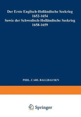 bokomslag Der Erste Englisch-Hollndische Seekrieg 16521654