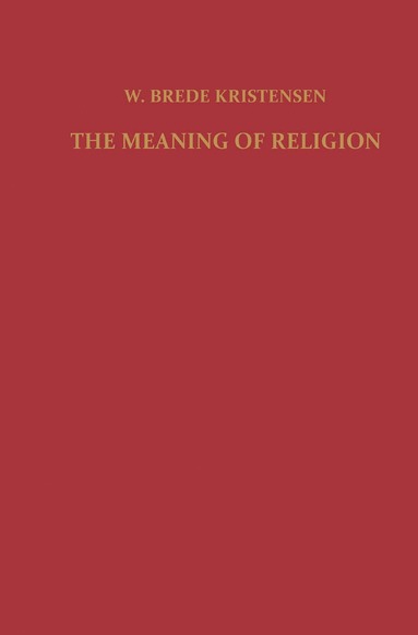 bokomslag Meaning of Religion